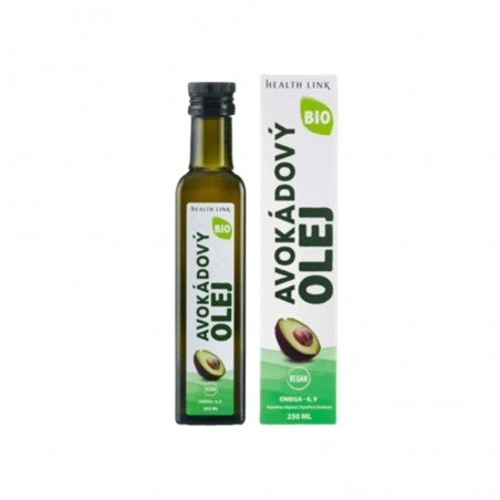 [VP00054] Avokádový olej BIO 250 ml HEALTH LINK