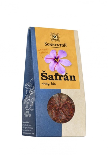 [SON00384] Šafrán nitky bio 1 g SONNENTOR