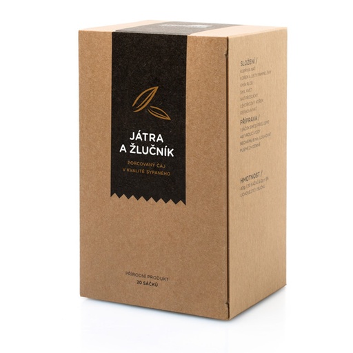 [A00789] Bylinný čaj pečeň a žlčník AROMATICA 40 g AROMATICA