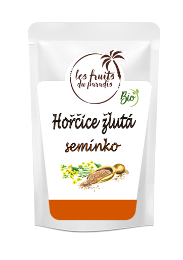[00027-1] Horčica žltá BIO 1 kg LES FRUITS DU PARADIS
