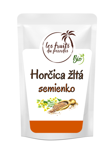 [00030-1] Horčica žltá BIO 500 g LES FRUITS DU PARADIS