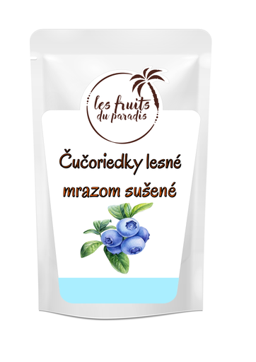 [00048-1] Čučoriedky lyofilizovné celé 40 g LES FRUITS DU PARADIS