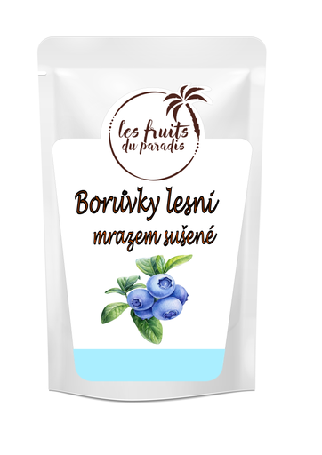 [00048-1] Čučoriedky lyofilizovné celé 40 g LES FRUITS DU PARADIS