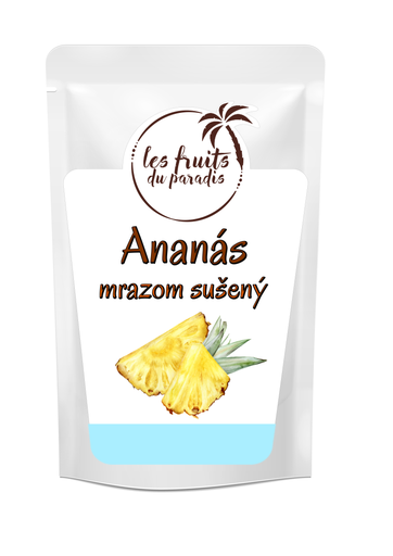 [00056-1] Kúsky ananásu sušené mrazom 100 g LES FRUITS DU PARADIS