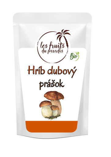 [00064-1] Hríb dubový sušený 1-3 mm BIO 125 g LES FRUITS DU PARADIS