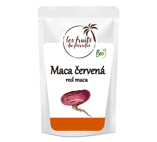 [00073-1] Maca červená prášok BIO 125 g LES FRUITS DU PARADIS