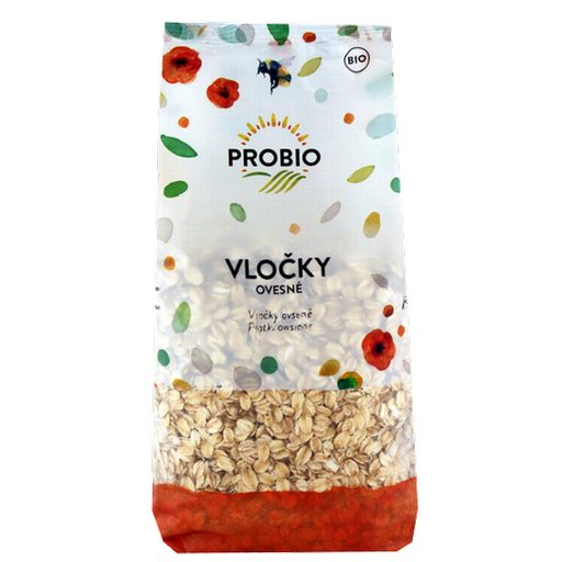 [P910172] Ovsené vločky BIO 500 g PROBIO