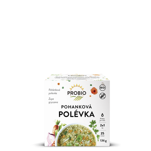 [PRO910207] BIO pohánková polievka 136 g PROBIO