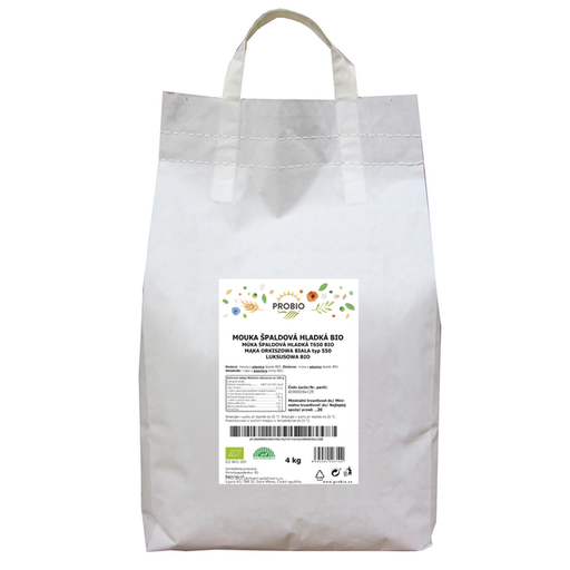 [P70315] GASTRO - Hladká špaldová múka BIO 4 kg PROBIO