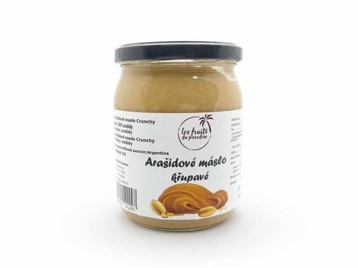 [223EAN-1] Chrumkavé arašidové maslo 900 g LES FRUITS DU PARADIS