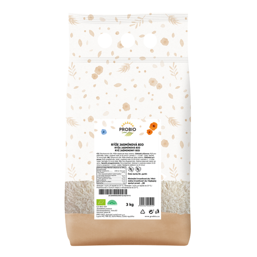 [P77015] GASTRO - Jasmínová ryža BIO 3 kg PROBIO