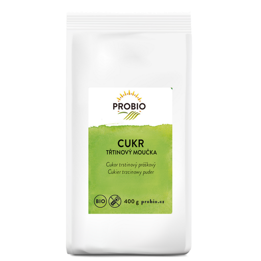 [P910165] Trstinový práškový cukor BIO 400 g PROBIO