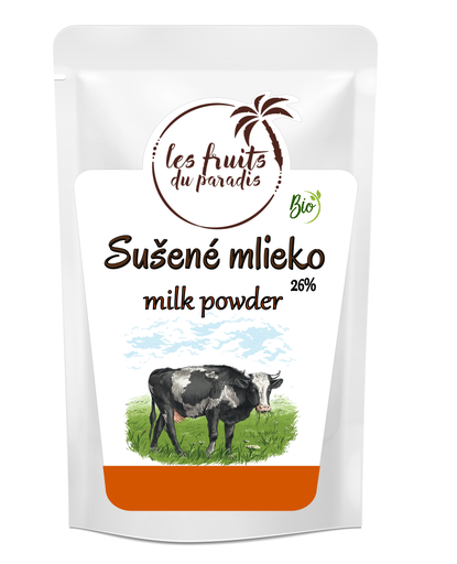 [00093-1] Sušené mlieko 26 % tuku BIO 1 kg LES FRUITS DU PARADIS