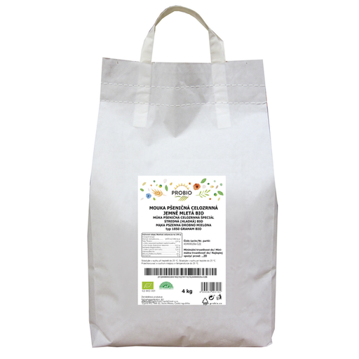 [P70213] GASTRO - Celozrnná pšeničná múka jemne mletá BIO 4 kg PROBIO