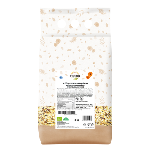 [P77013] Pestrofarebná ryža BIO 3 kg PROBIO