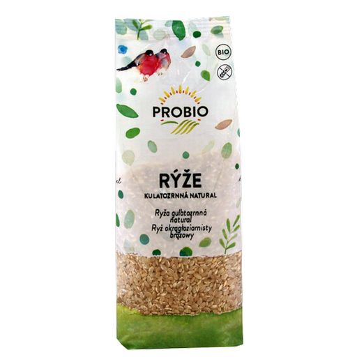 [PRO910109] Ryža guľatozrnná prírodná BIO 500 g PROBIO