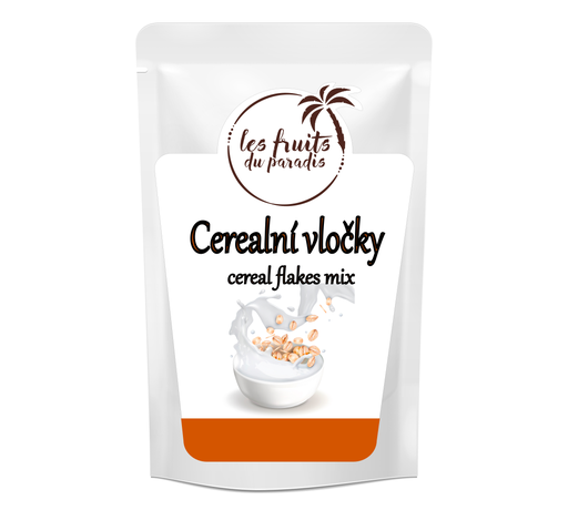 [00162-1] Obilné vločky - zmes 4 druhov 500 g LES FRUITS DU PARADIS