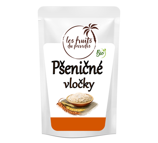 [00163-1] Pšeničné vločky BIO 500 g LES FRUITS DU PARADIS