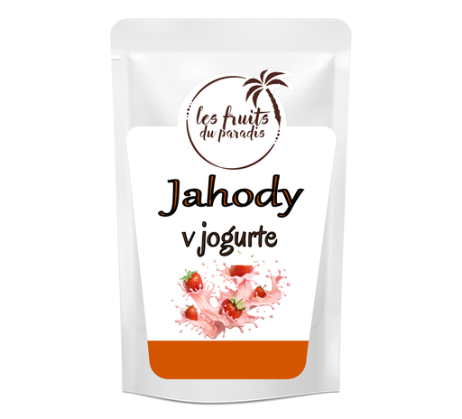 [00199-1] Mrazom sušené jahody v jogurte 200 g LES FRUITS DU PARADIS