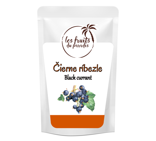 [00209-1] Čierne ríbezle sušené celé 500 g LES FRUITS DU PARADIS