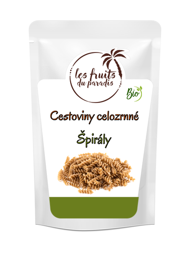 [937-1] Cestoviny Fusilli celozrnné BIO 500 g LES FRUITS DU PARADIS