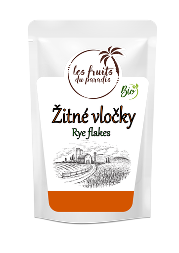 [00498-1] Žitné vločky BIO 500 g LES FRUITS DU PARADIS