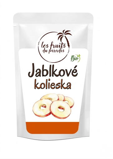 [690-1] Jablkové krúžky BIO 200 g LES FRUITS DU PARADIS