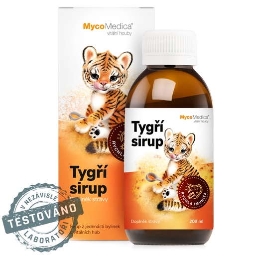 [TCM02] Tigrí sirup 200 ml MYCOMEDICA