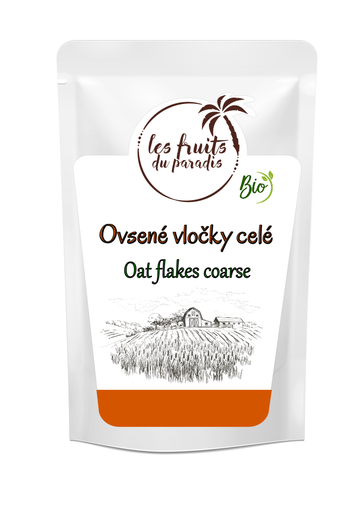 [00528-1] Ovsené vločky celé BIO 3 kg LES FRUITS DU PARADIS