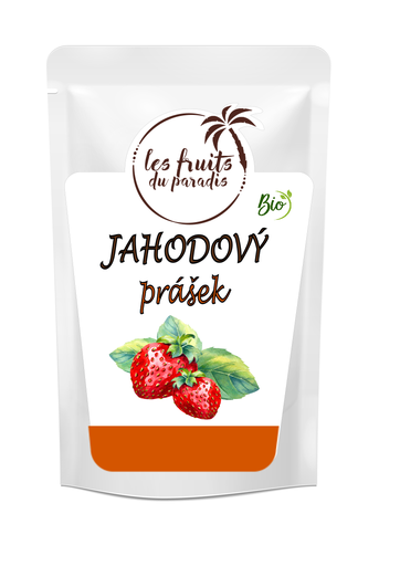 [00554-1] Jahodový prášok BIO 1 kg LES FRUITS DU PARADIS