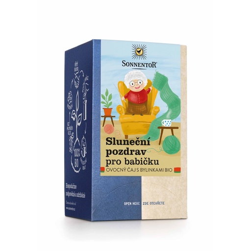 [SON33495] Slnečný pozdrav pre babičku bio 45 g SONNENTOR