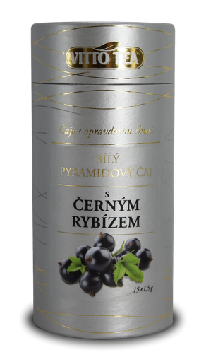 [VT235] TUBUS Bílý čaj s černým rybízem 23 g VITTO TEA