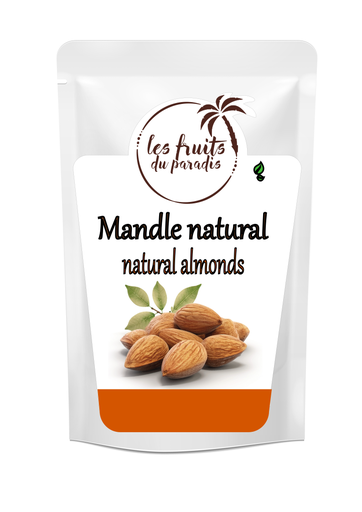 [00607-1] Mandle Natural 23/25 500 g LES FRUITS DU PARADIS