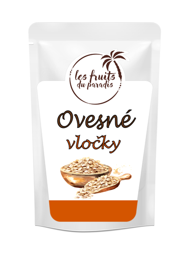 [00633-1] Ovsené vločky jemné 1 kg LES FRUITS DU PARADIS