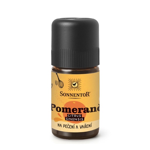 [SON17001] Pomaranč BIO, esenciálny olej 5 ml SONNENTOR