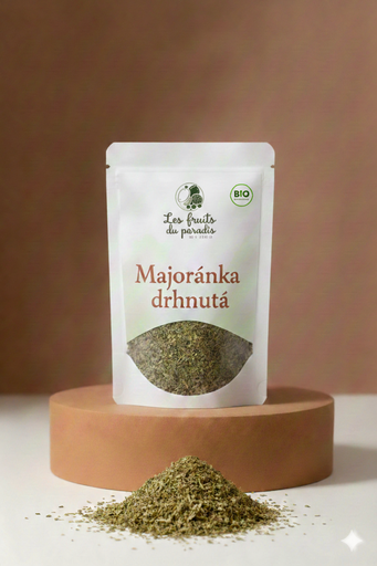 [00686-1] Majoránka drhnutá BIO 250 g LES FRUITS DU PARADIS