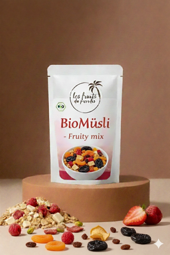 [00703-1] BioMüsli - Fruity mix 300 g LES FRUITS DU PARADIS