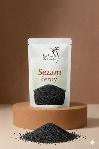 [00723-1] Čierny sezam 200 g LES FRUITS DU PARADIS