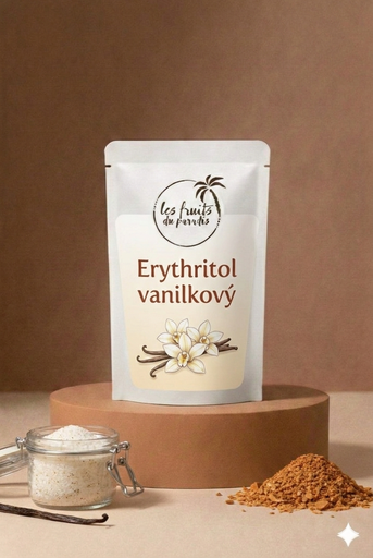 [00782-1] Erythritol vanilkový 250 g LES FRUITS DU PARADIS