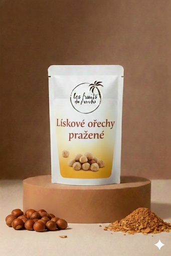 [00789-1] Lieskové orechy blanšírované pražené CZ 1 kg LES FRUITS DU PARADIS