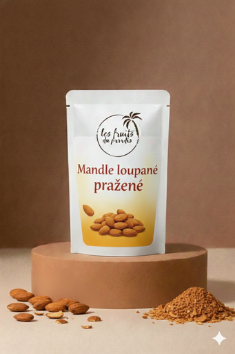 [00814-1] Pražené lúpané mandle 200 g LES FRUITS DU PARADIS
