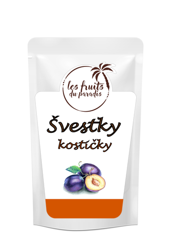 [694-1] Slivkové kocky 500 g LES FRUITS DU PARADIS