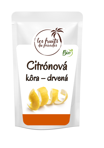[721-1] Citrónová kôra rozdrvená BIO 500 g LES FRUITS DU PARADIS