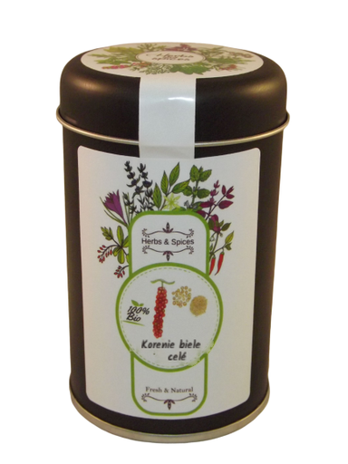 [731-1] Biele korenie celé BIO 70 g LES FRUITS DU PARADIS
