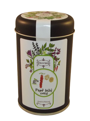 [731-1] Biele korenie celé BIO 70 g LES FRUITS DU PARADIS