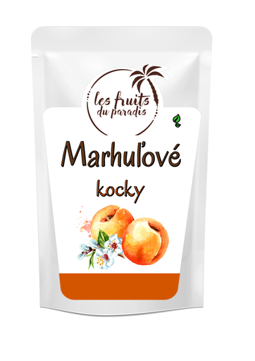 [688-1] Marhuľové kocky 500 g LES FRUITS DU PARADIS