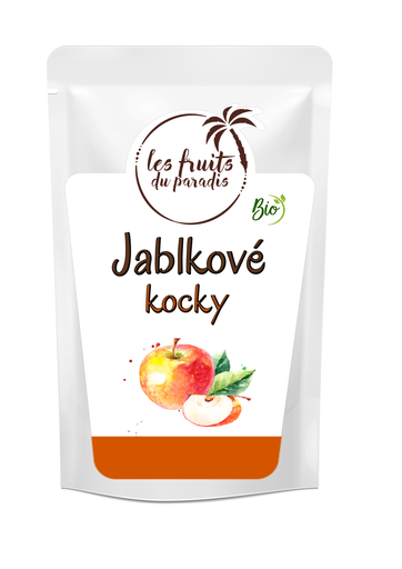 [150-1] Jablkové kocky BIO 1 kg LES FRUITS DU PARADIS
