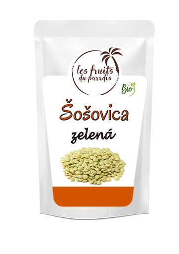 Zelená šošovica BIO 1 kg