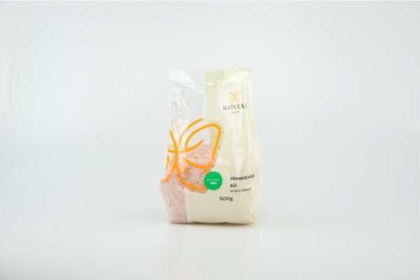 Soľ himalájská růžová hrubá 500g Natural Jihlava 500 g NATURAL JIHLAVA