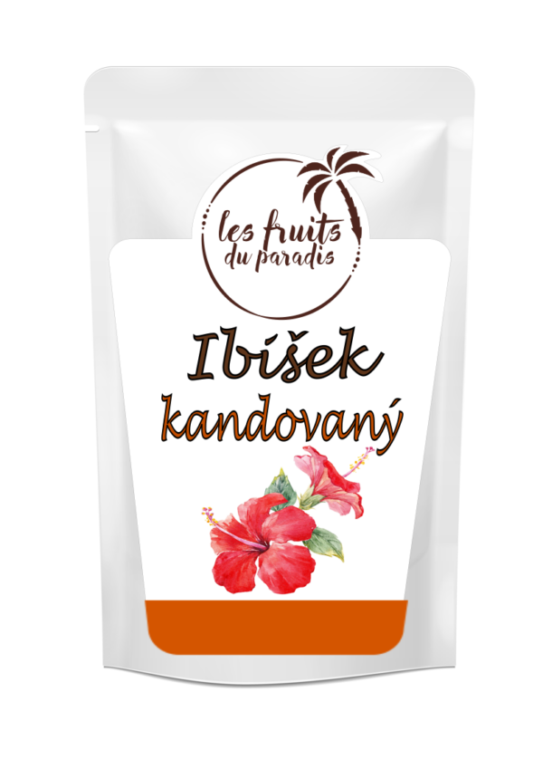 Kandizovaný ibištek 500 g LES FRUITS DU PARADIS